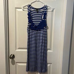 INC stripped dress